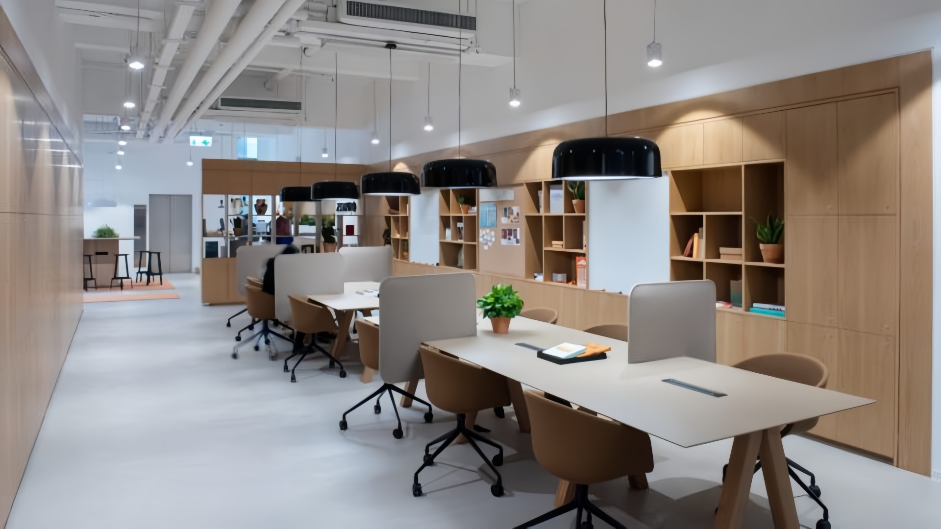 conception de bureau moderne et simple