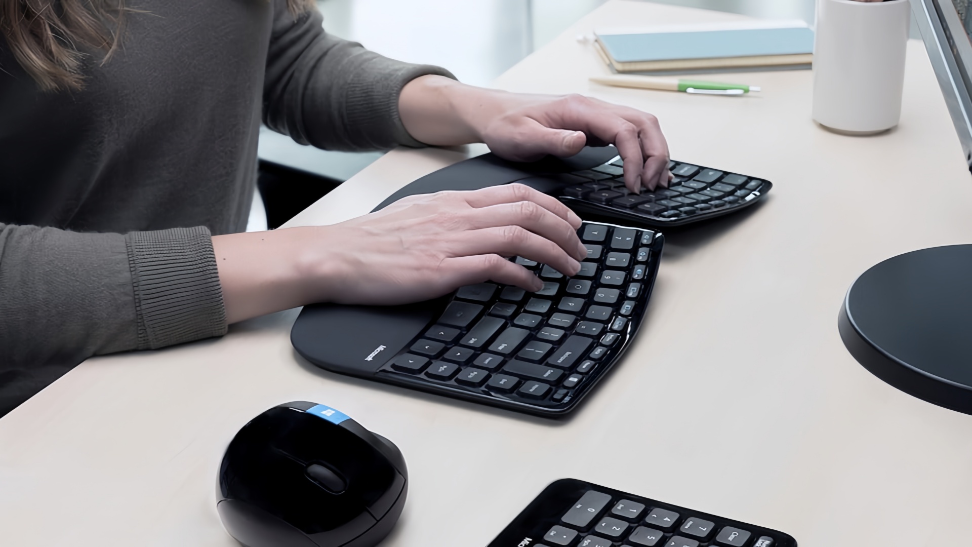 Claviers et souris ergonomiques