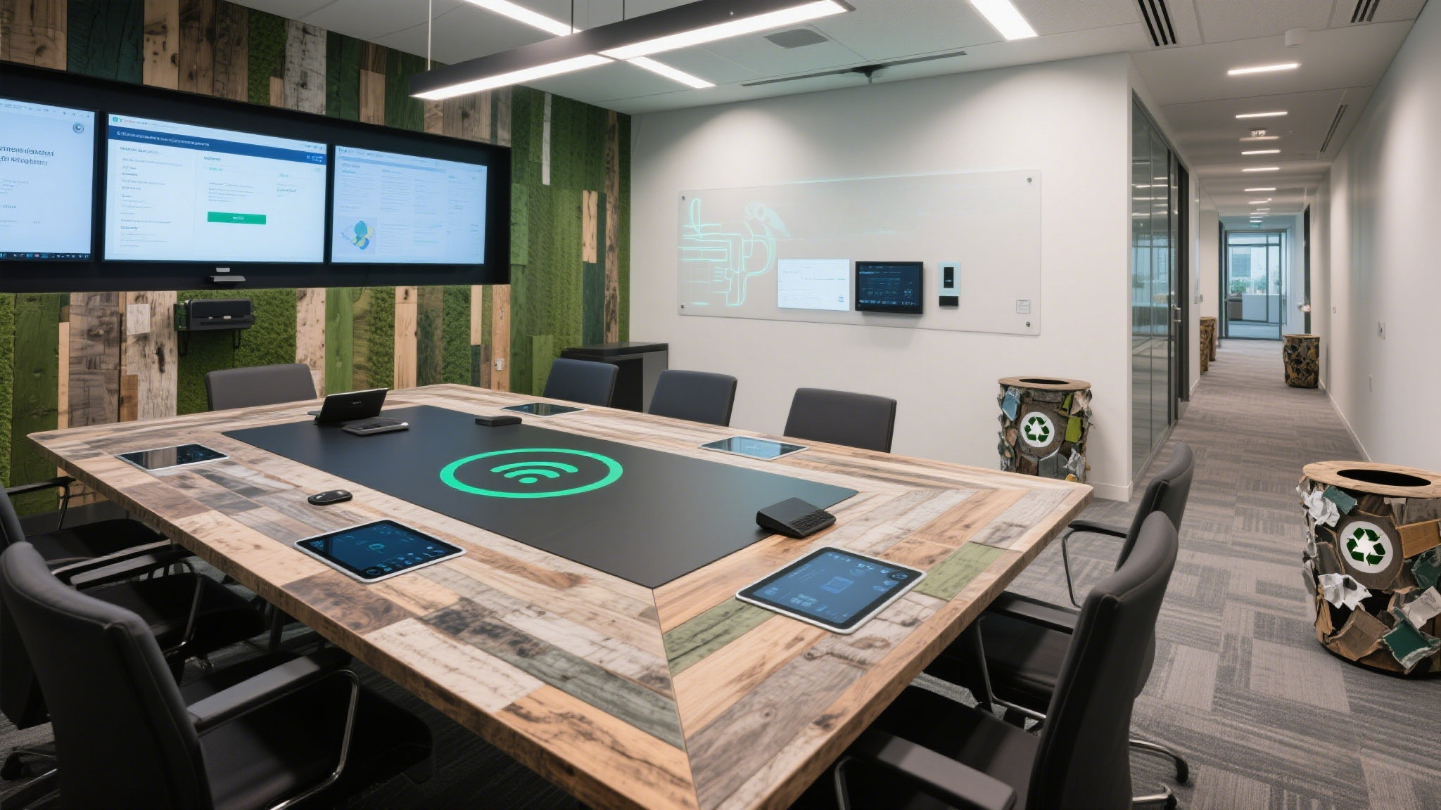 Finition intelligente et durable au bureau