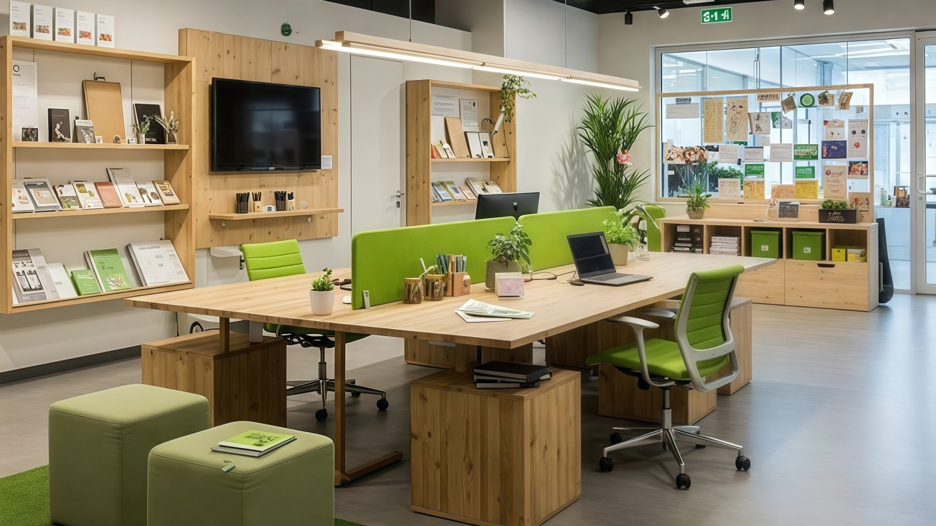 conception de postes de travail de bureau modulaires