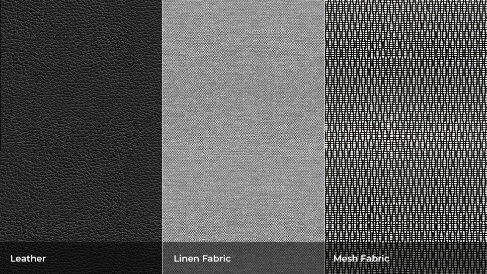 andaseat-leather-vs-linen-fabric-vs-mesh-gaming-chair andaseat-cuir-vs-lin-tissu-vs-mesh-chaise-de-jeu