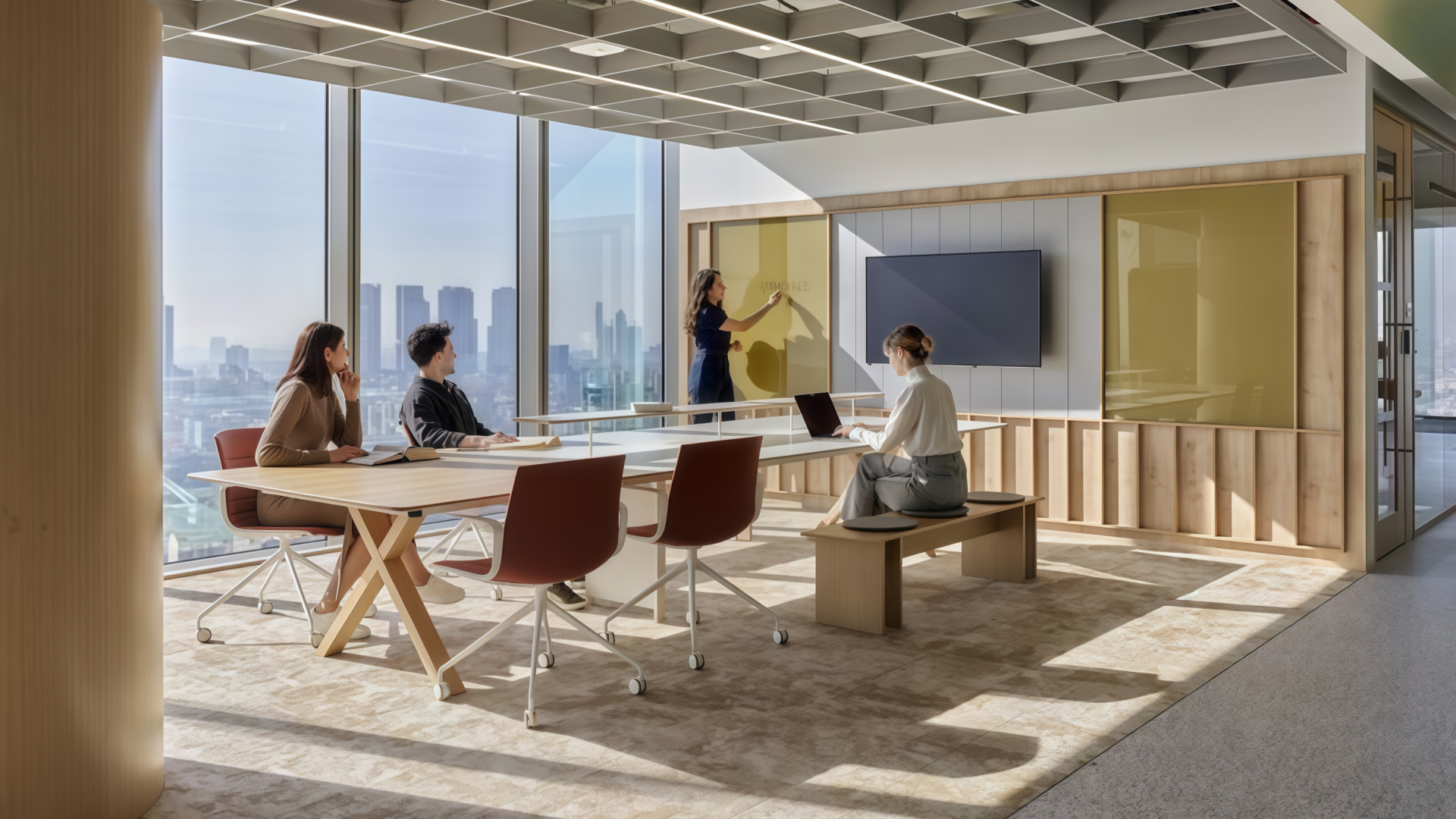 conception de bureau ouvert