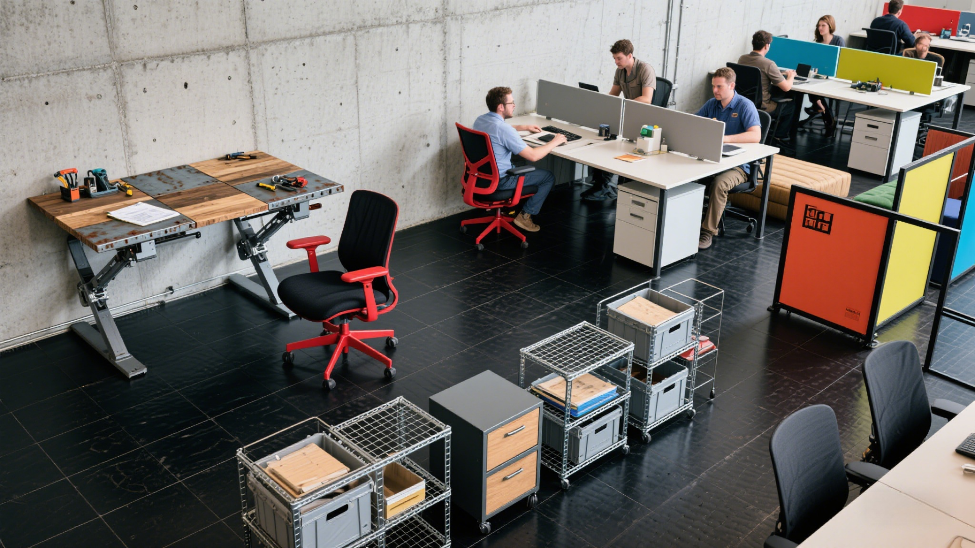 Conception de l'espace de travail