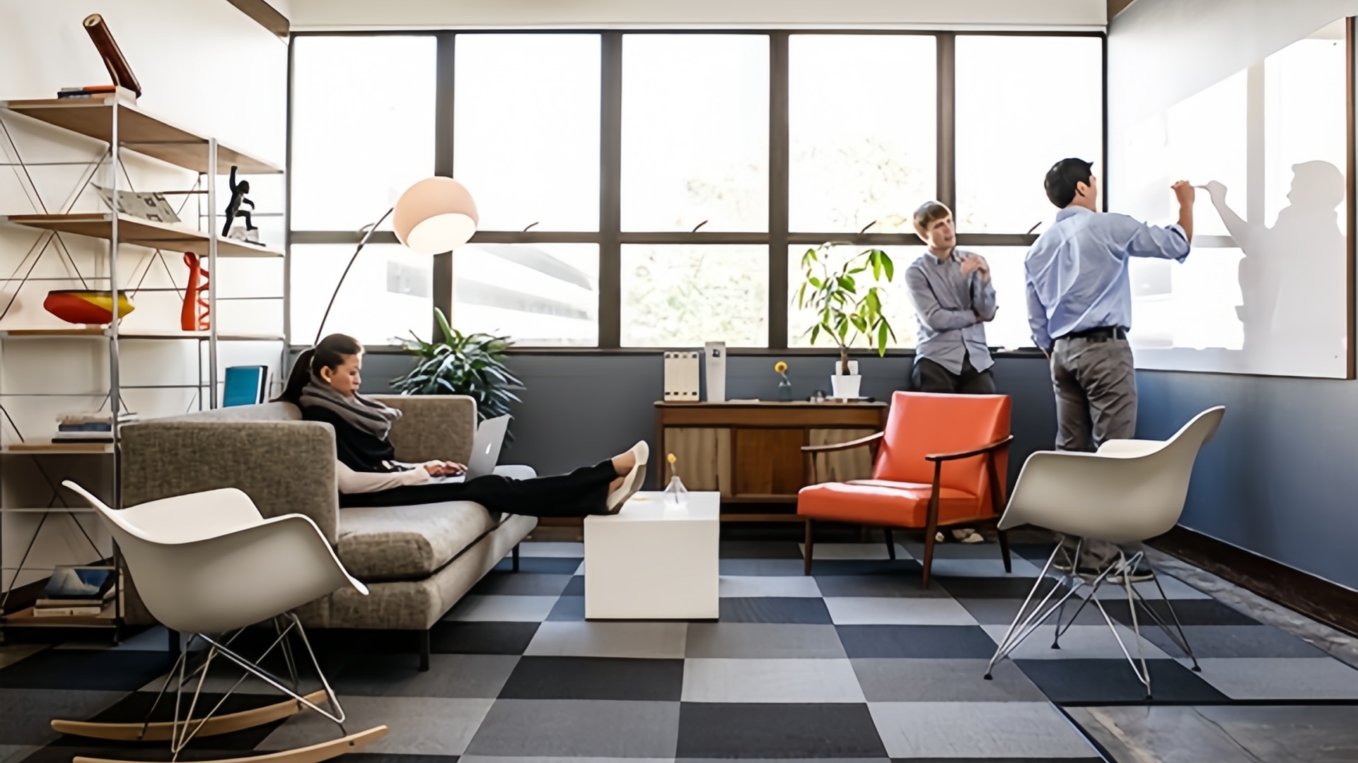 coin créatif de bureau