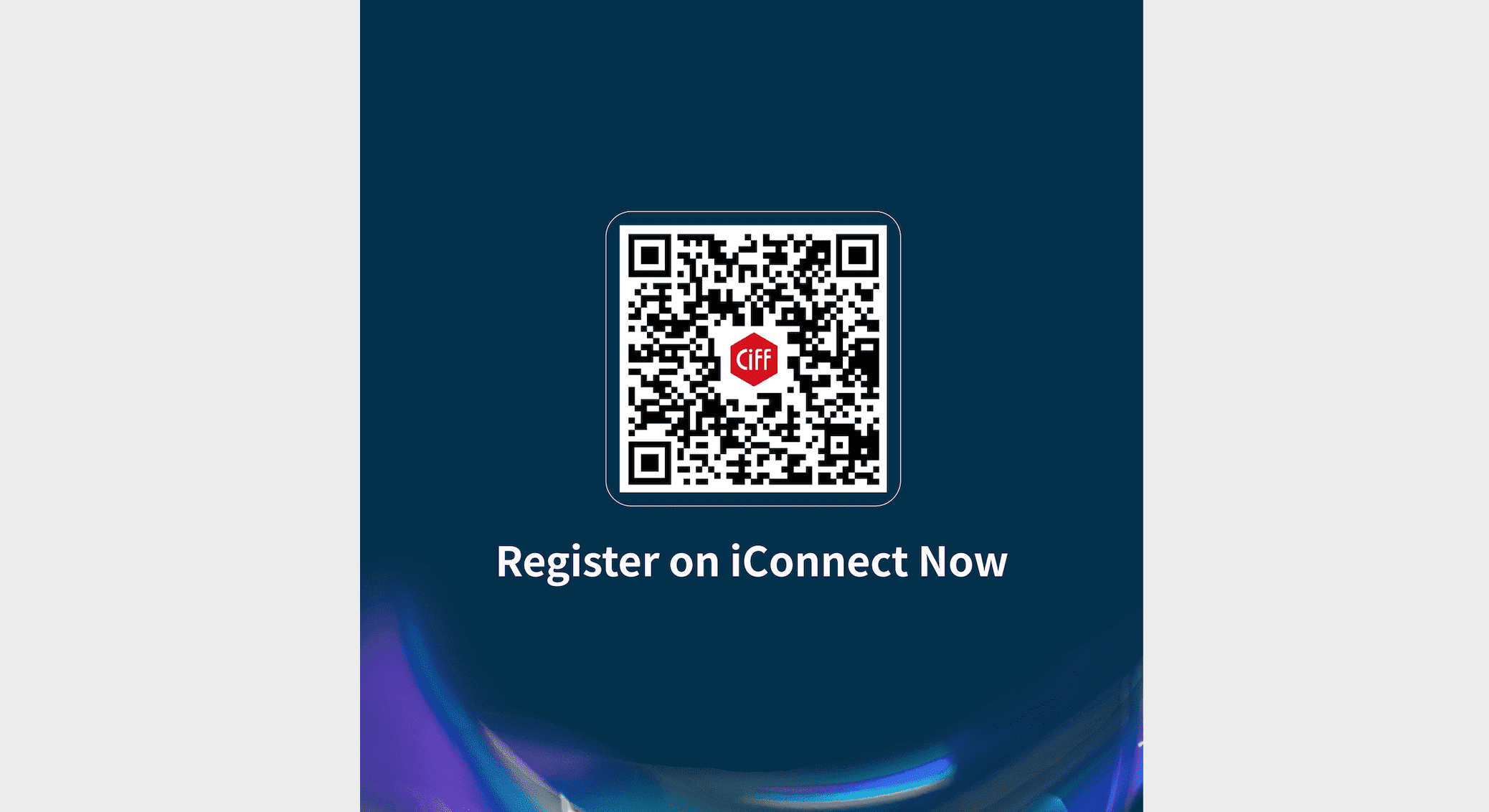 Register QR code Enregistrer le code QR
