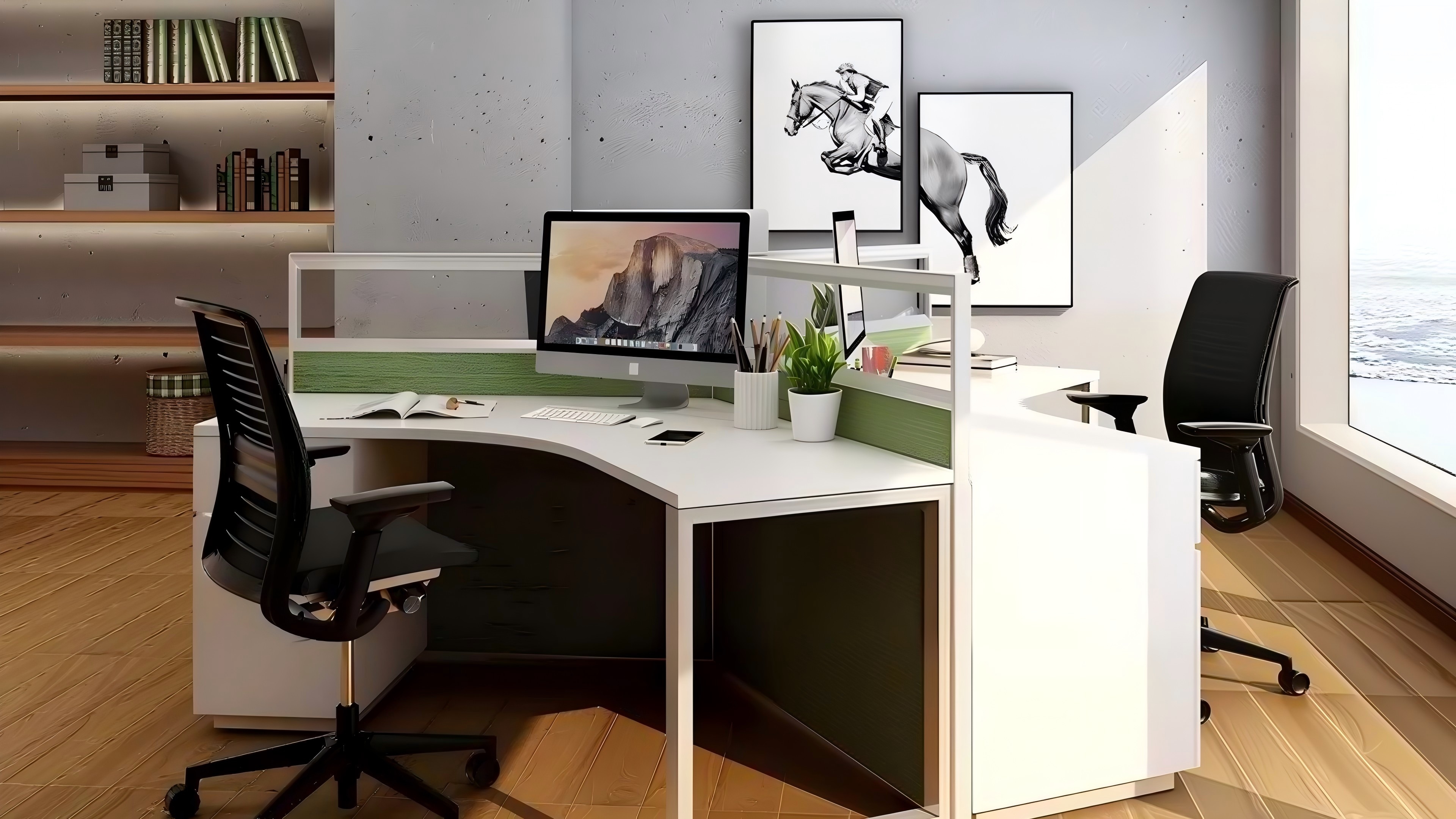 Cabine de bureau Moedern pour 3 personnes_18408