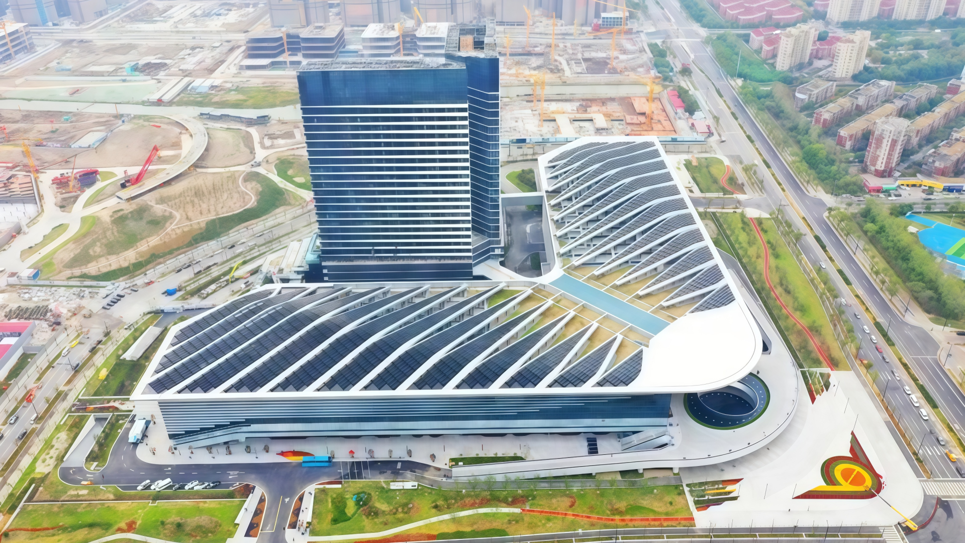 Centre Lingang &agrave; Shanghai
