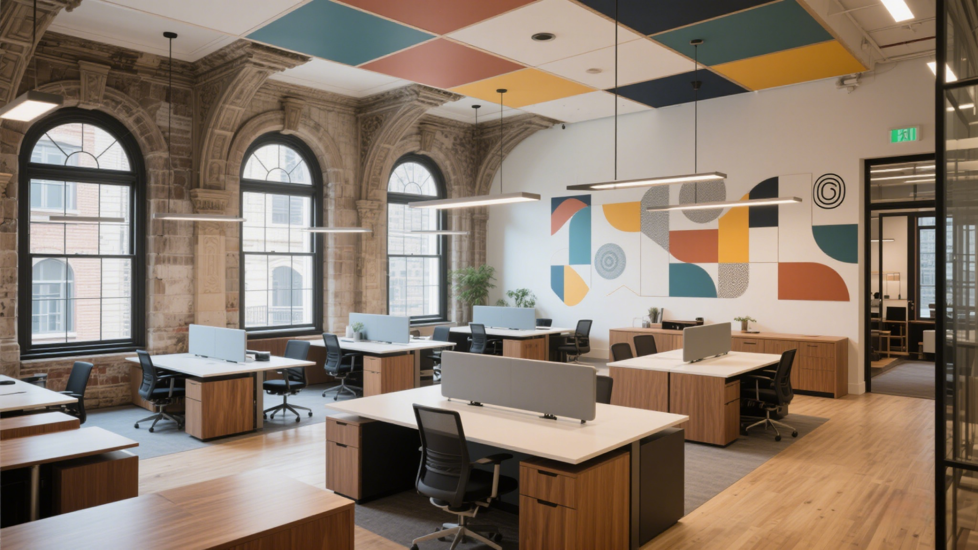 conception de bureau sur mesure
