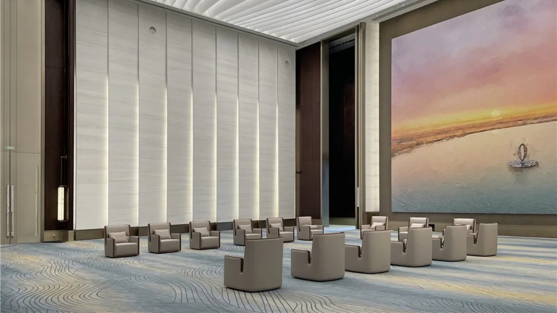 Mobilier de bureau salon VIP