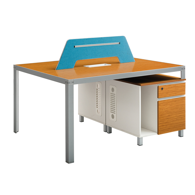 Bureau de poste de travail pour une personne