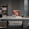JUEDU MADDISON Chaise de bureau en cuir Chaise pivotante ergonomique de luxe