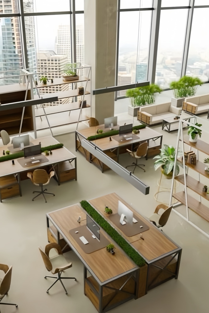 Solution de bureaux ouverts
