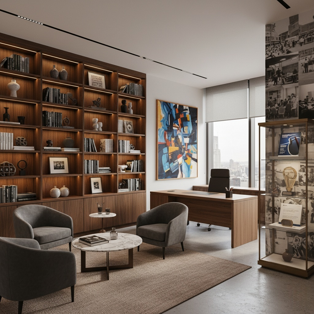 Bureau du PDG de narration personnalis&eacute;e