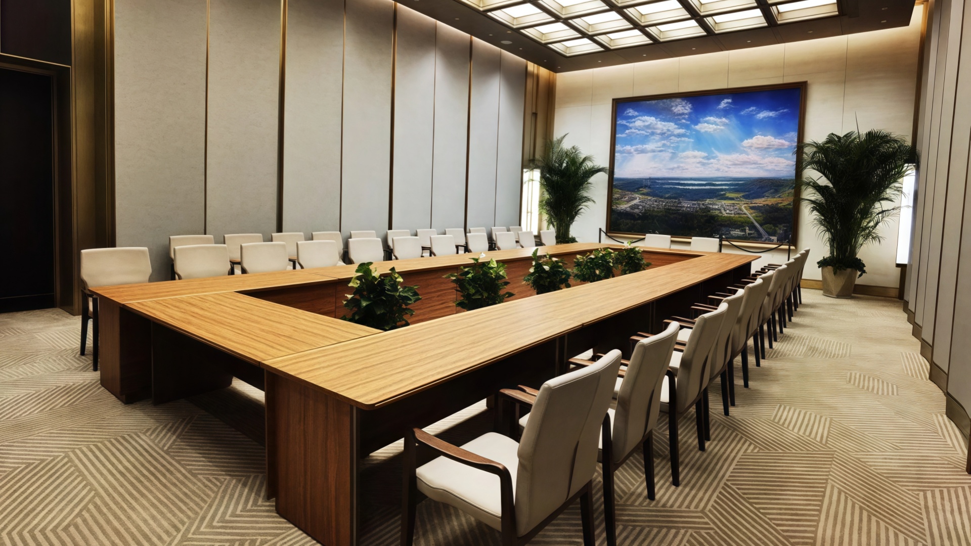 salle de r&eacute;union de luxe