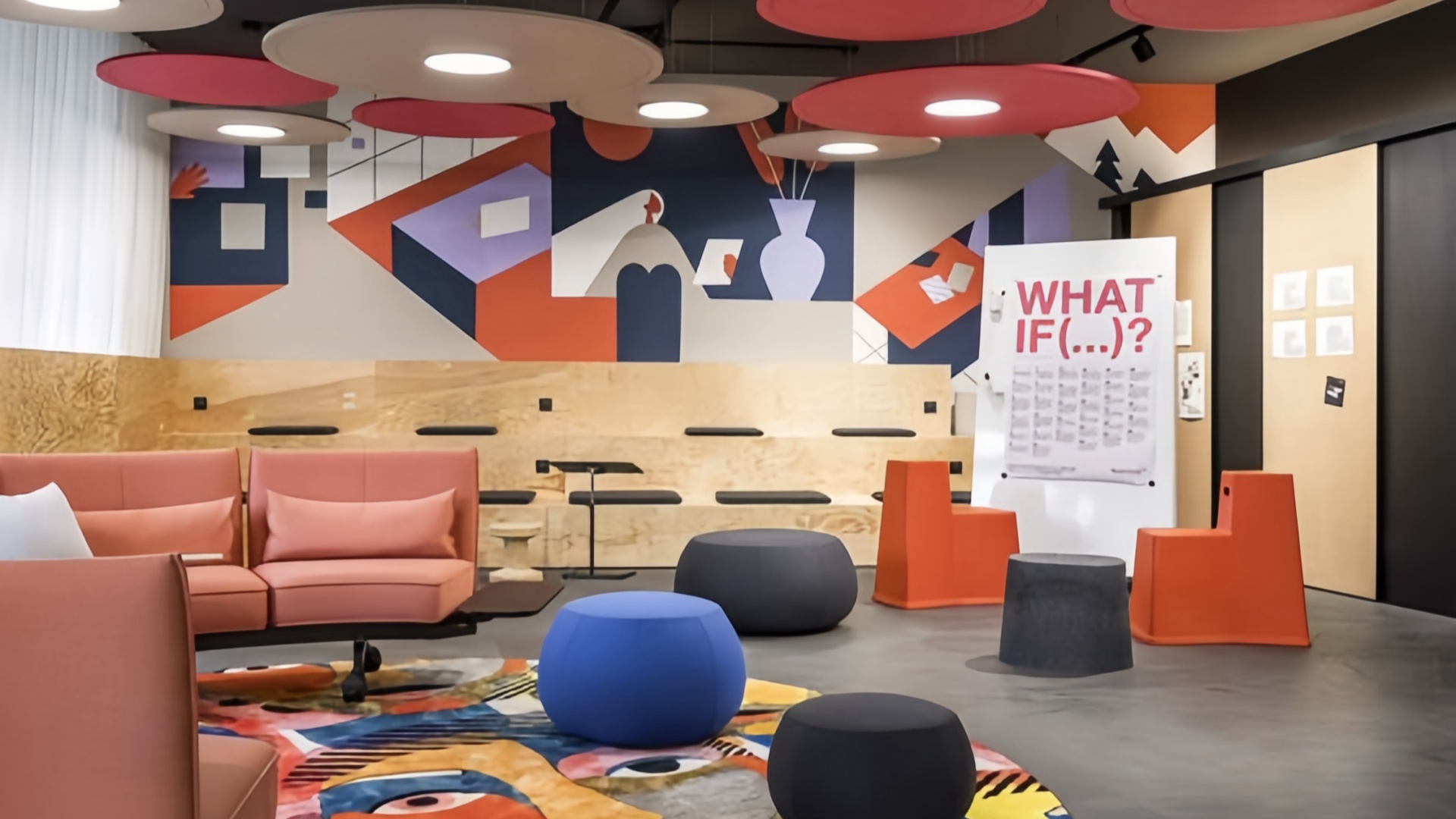 solution de mobilier de bureau color&eacute;