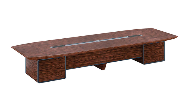 Table de conférence rectangulaire moderne pour salle de réunion