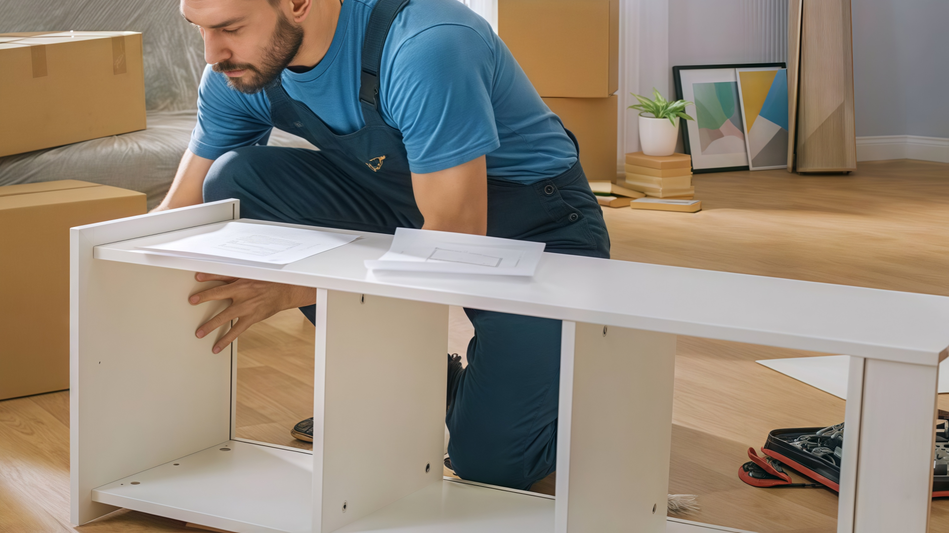 bureau de montage