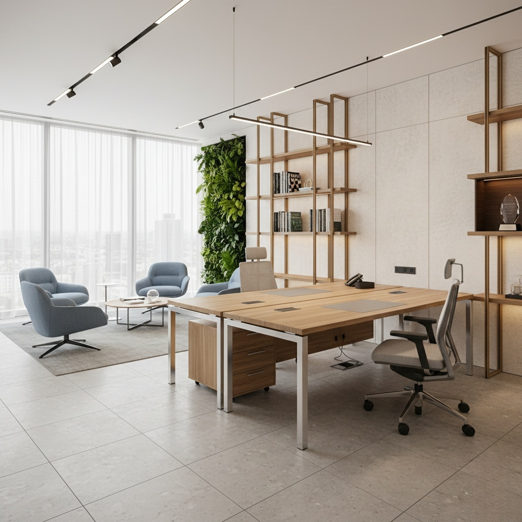 Durabilit&eacute; et flexibilit&eacute; Conception du bureau du PDG