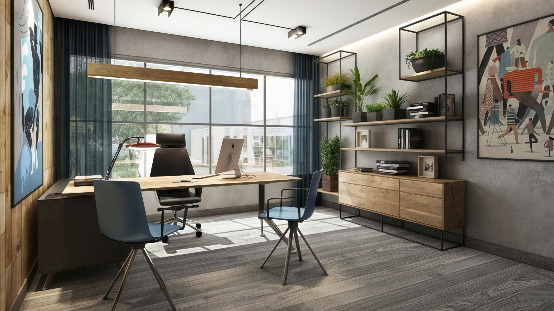 Conception de bureaux industriels