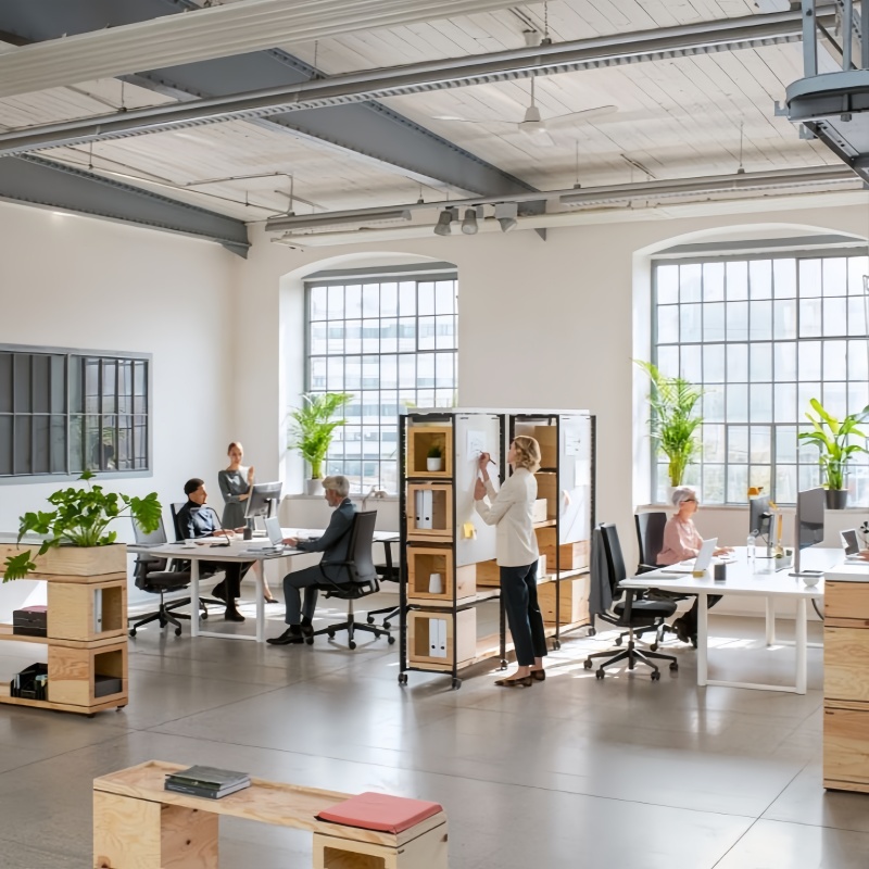Bureaux ouverts