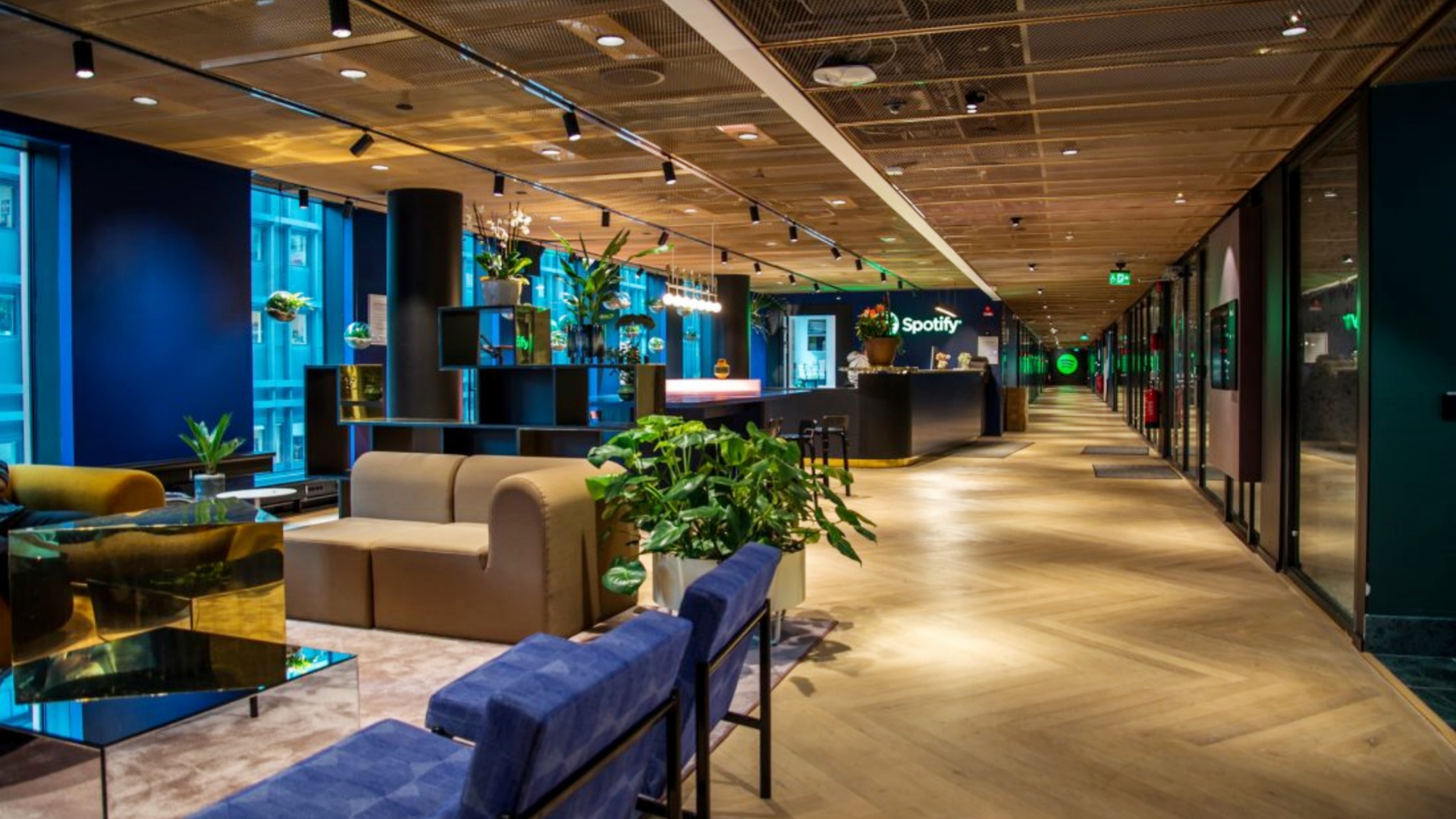 Si&egrave;ge social de Spotify &agrave; Stockholm (par Tengbom Architects)