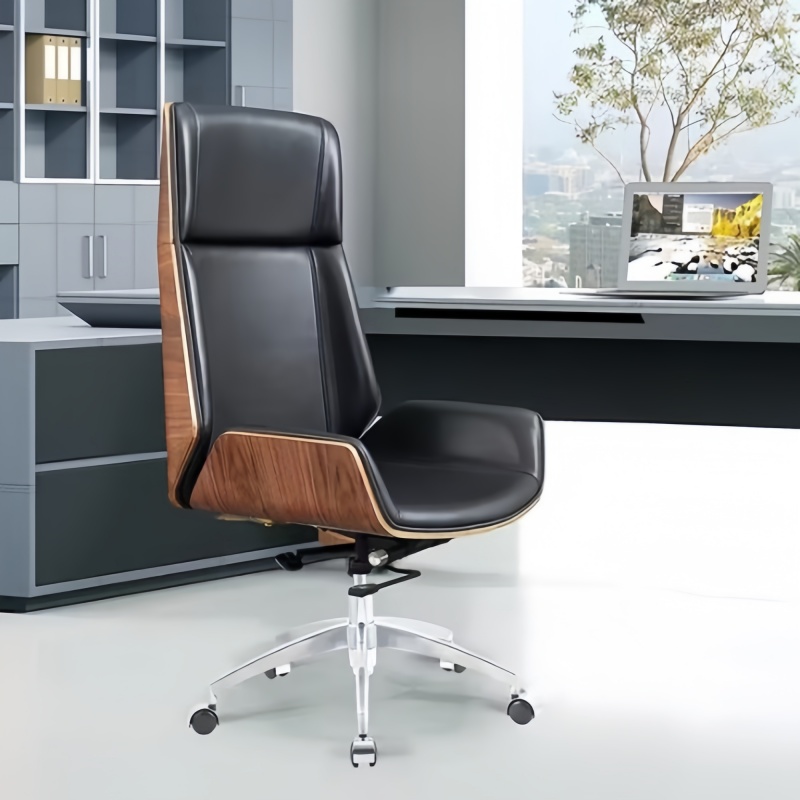 chaise de bureau en cuir 2