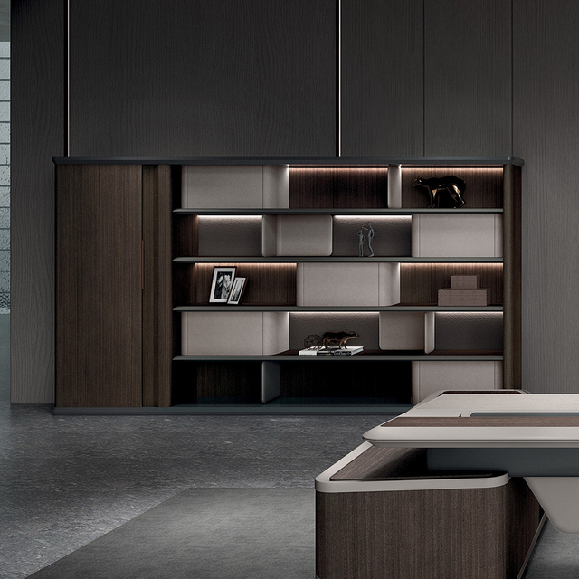 Armoires de rangement hautes avec tiroir-classeur pour bureau