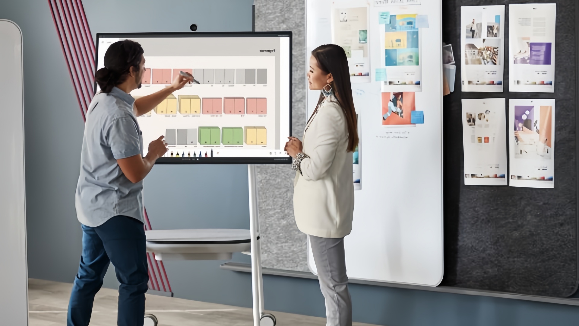 mobilier de bureau mobile